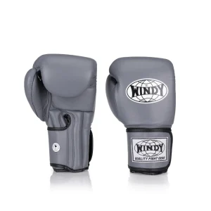 Proline Leather Boxing Glove - Grey