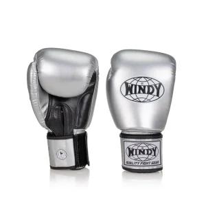 Classic Microfiber Boxing Glove - Silver