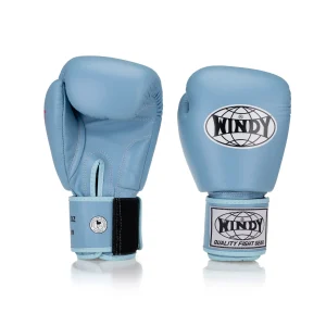 Classic Leather Boxing Glove – Baby Blue