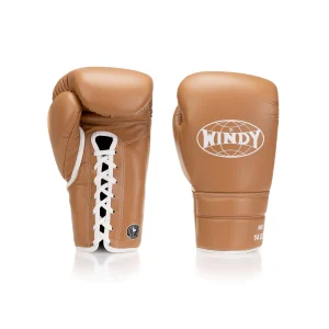 Elite Series Lace-up Boxing Glove - Terra Cotta Brown