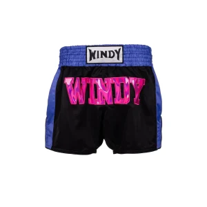 Muay Thai Shorts - Retro Holo - Gasoline Pink