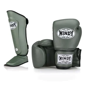 Proline Muay Thai/ Kickboxing Sparring Set - Army Green