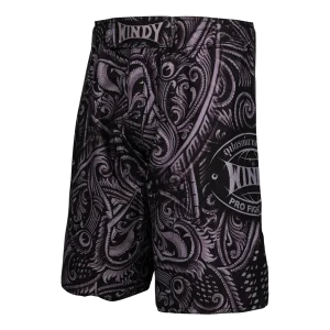 Windy Tribal Mural MMA Shorts